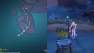 The location of the second Luxurious Chest (Image via Genshin Impact)